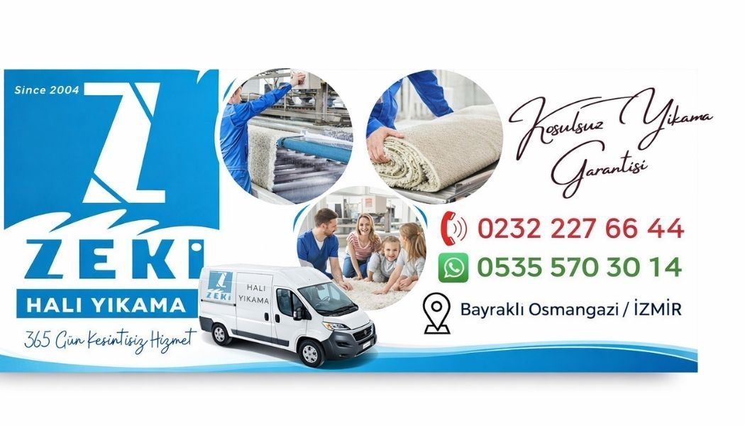 Bayraklı Osmangazi Halı Yıkama Fiyatları