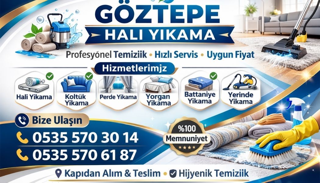 Göztepe Halı Yıkama Fiyatları