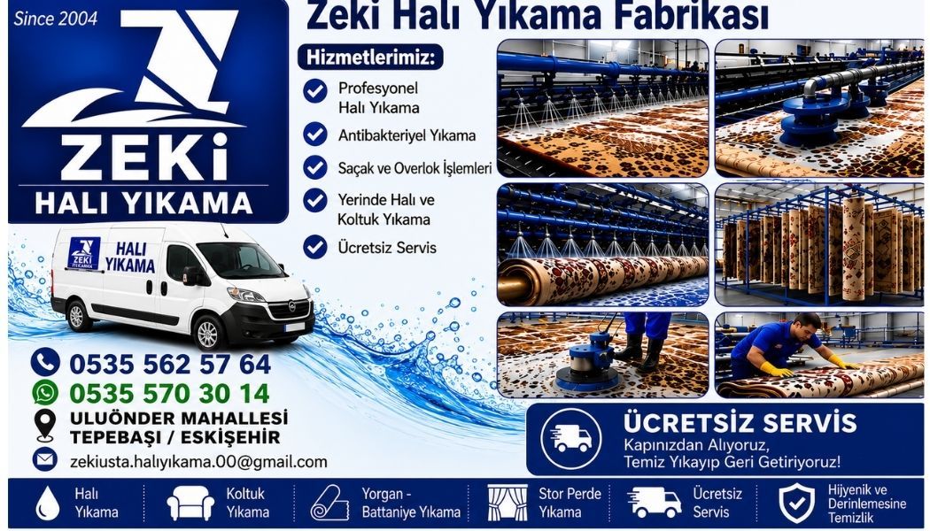 Tepebaşı Uluönder Mahallesi Halı Yıkama Fiyatları