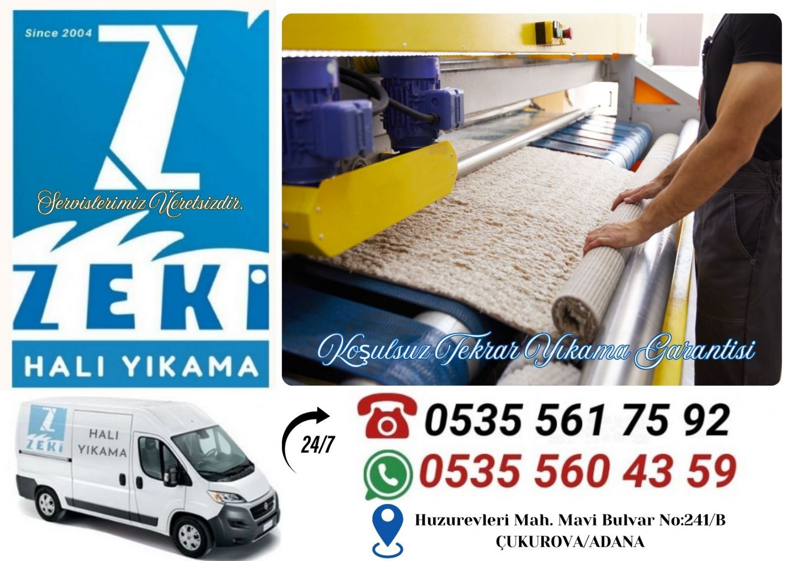 Yurt Mahallesi Halı Yıkama Fiyatları