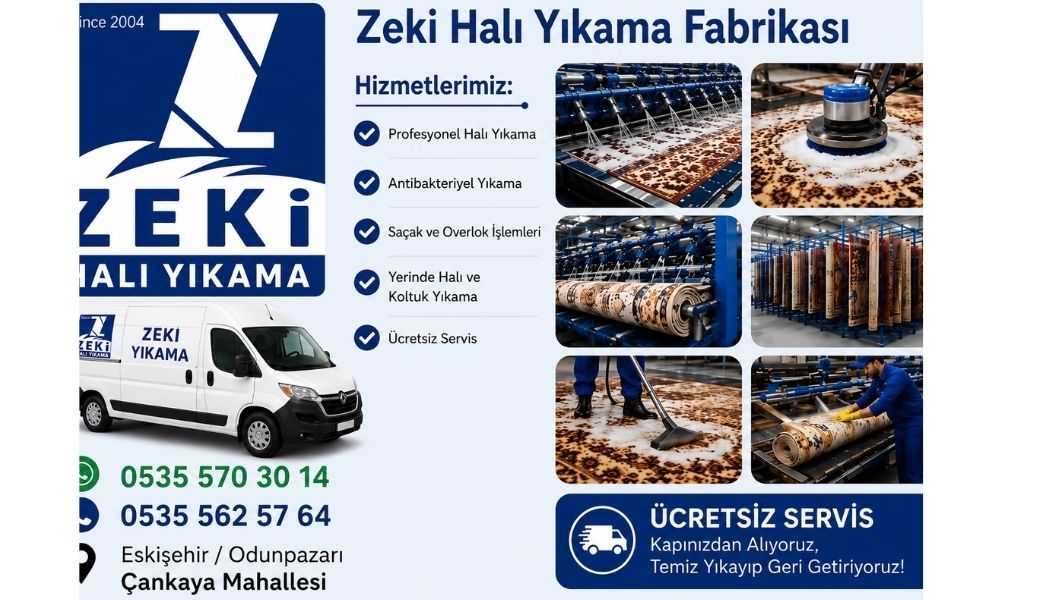 Odunpazarı Çankaya Mahallesi Halı Yıkama Rehberi 2026