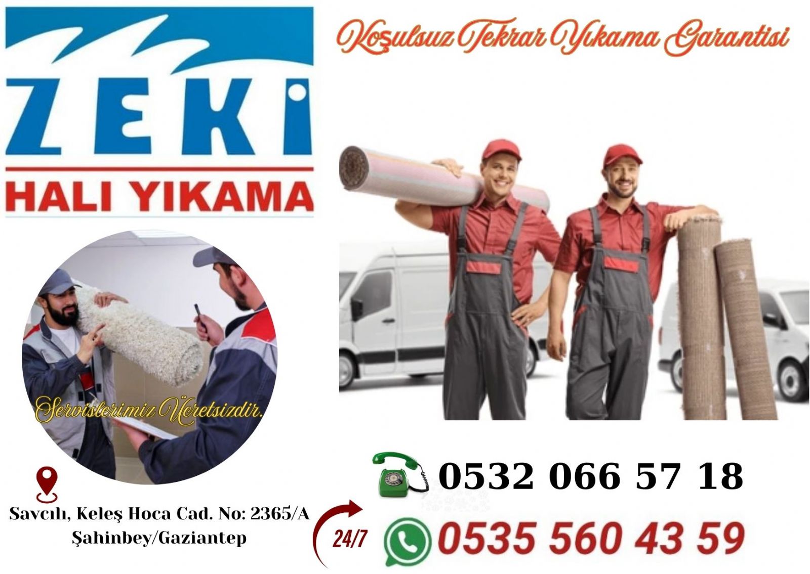 Güzelvadi Mahallesi Halı Yıkama Fiyatları