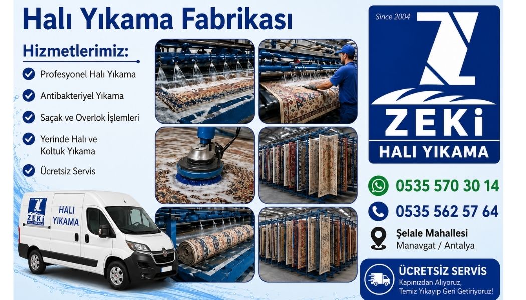  Manavgat Şelale Mahallesi Halı Yıkama Rehberi 2026