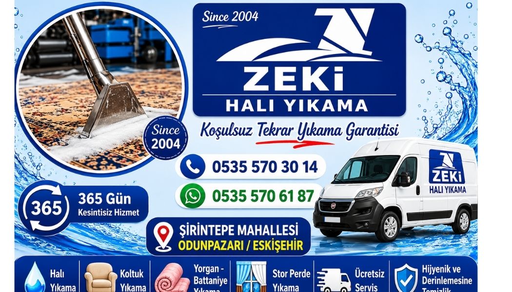 Odunpazarı Şirintepe Mahallesi Halı Yıkama Rehberi 2026