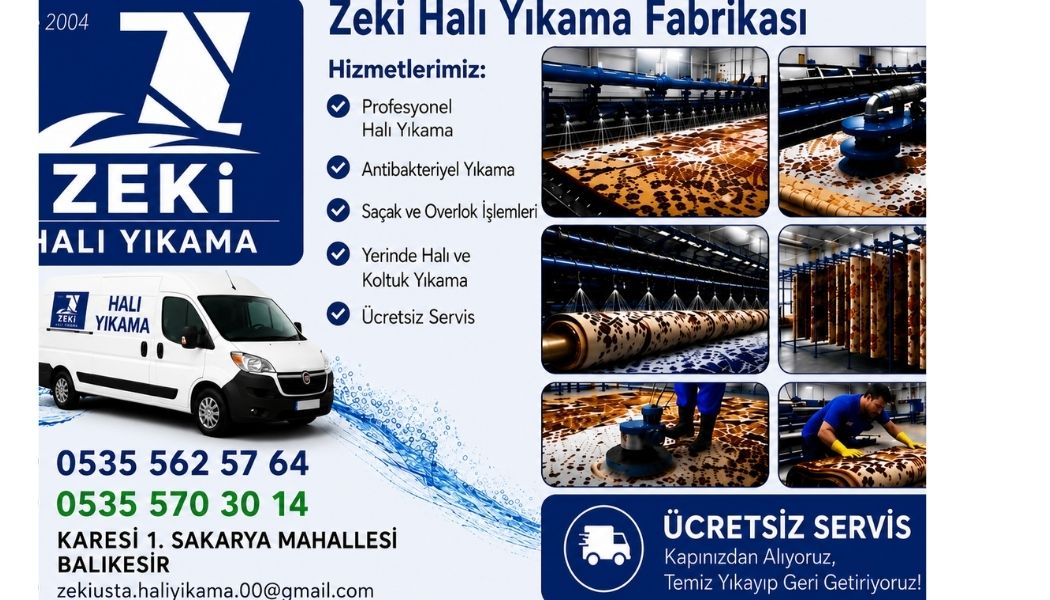 Karesi 1. Sakarya Halı Yıkama • Profesyonel Çözüm