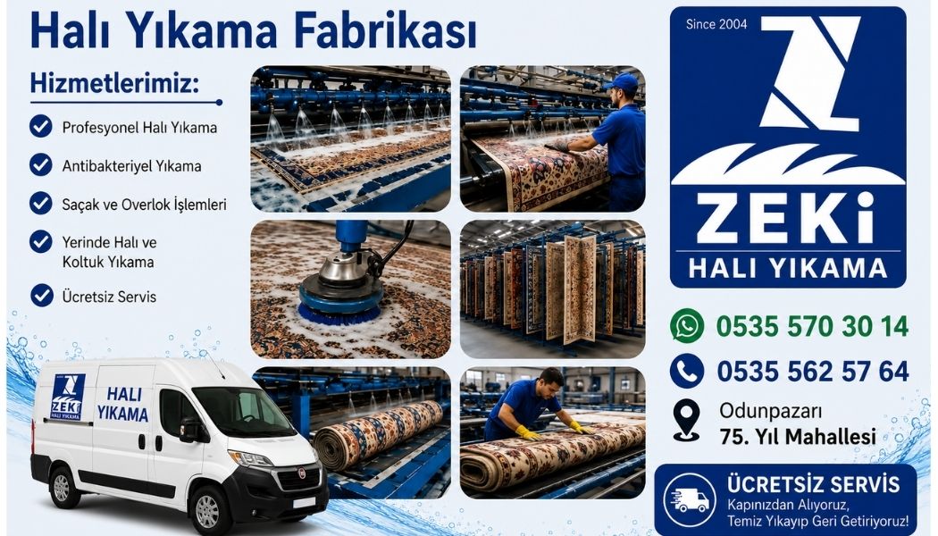 Odunpazarı 75. Yıl Mahallesi Halı Yıkama Rehberi 2026