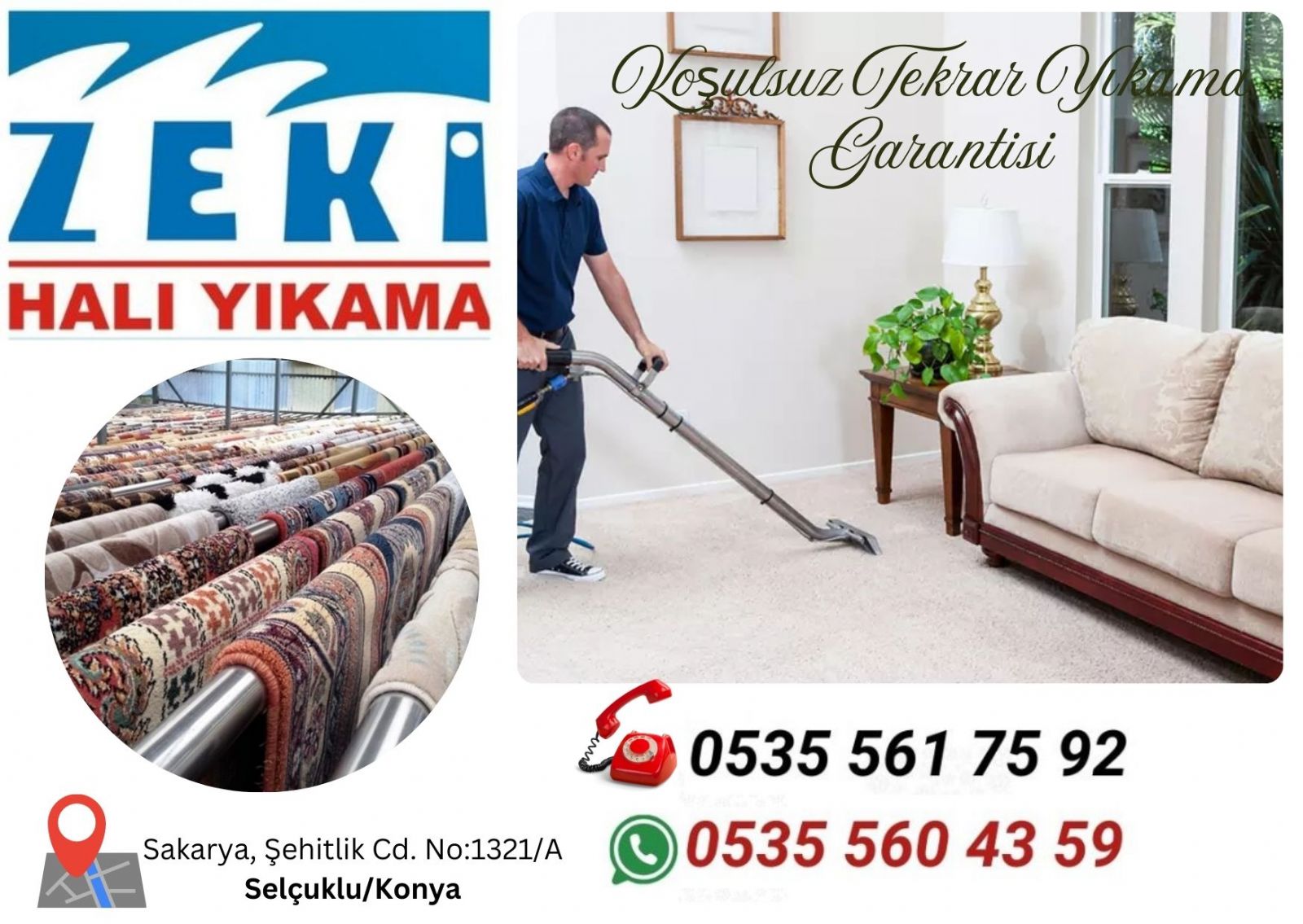 Akşemsettin Mahallesi Halı yıkama fiyatları
