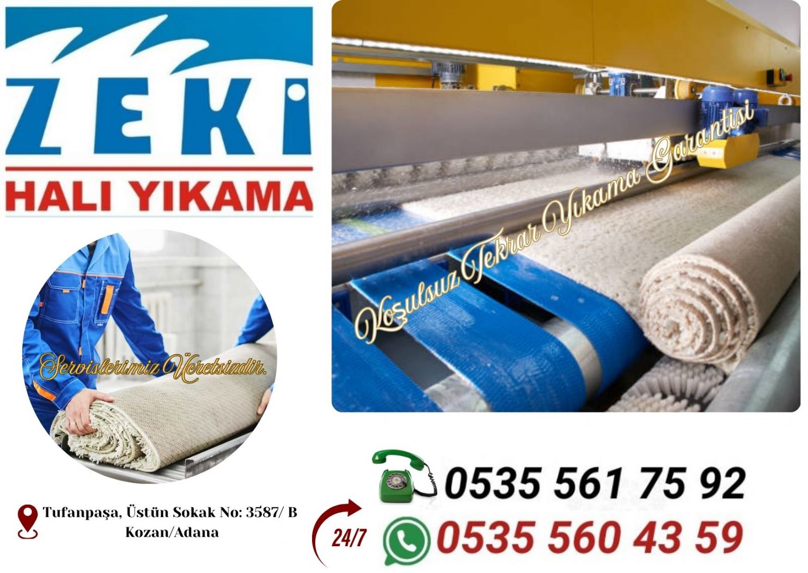 Türkeli Mahallesi Halı Yıkama Fiyatları