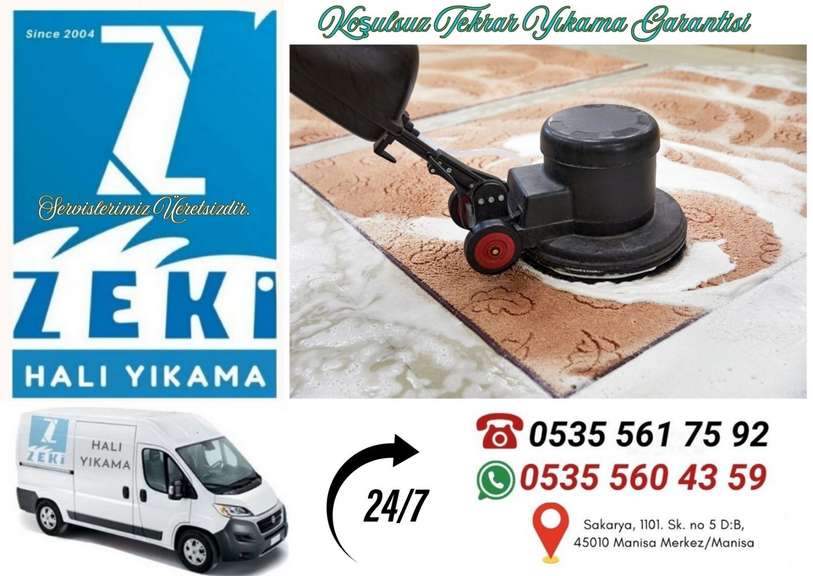 Şehzadeler Halı Yıkama Fiyatları