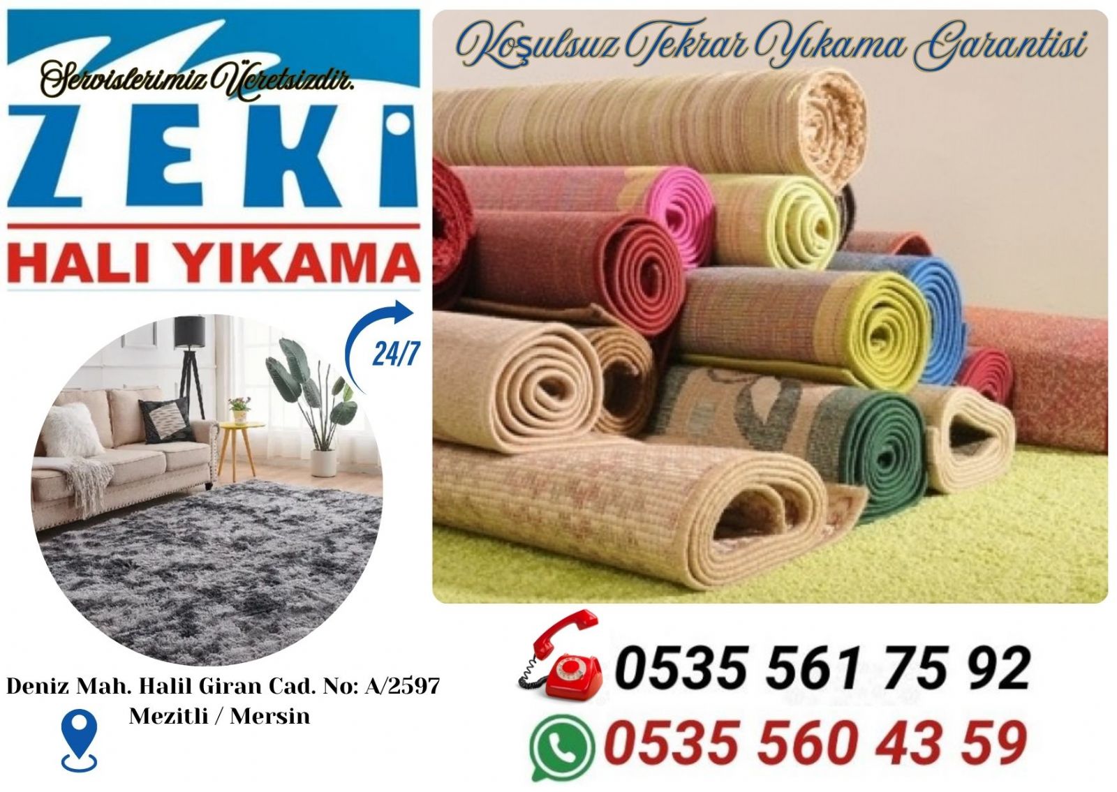 Viranşehir Mahallesi Halı Yıkama Fiyatları