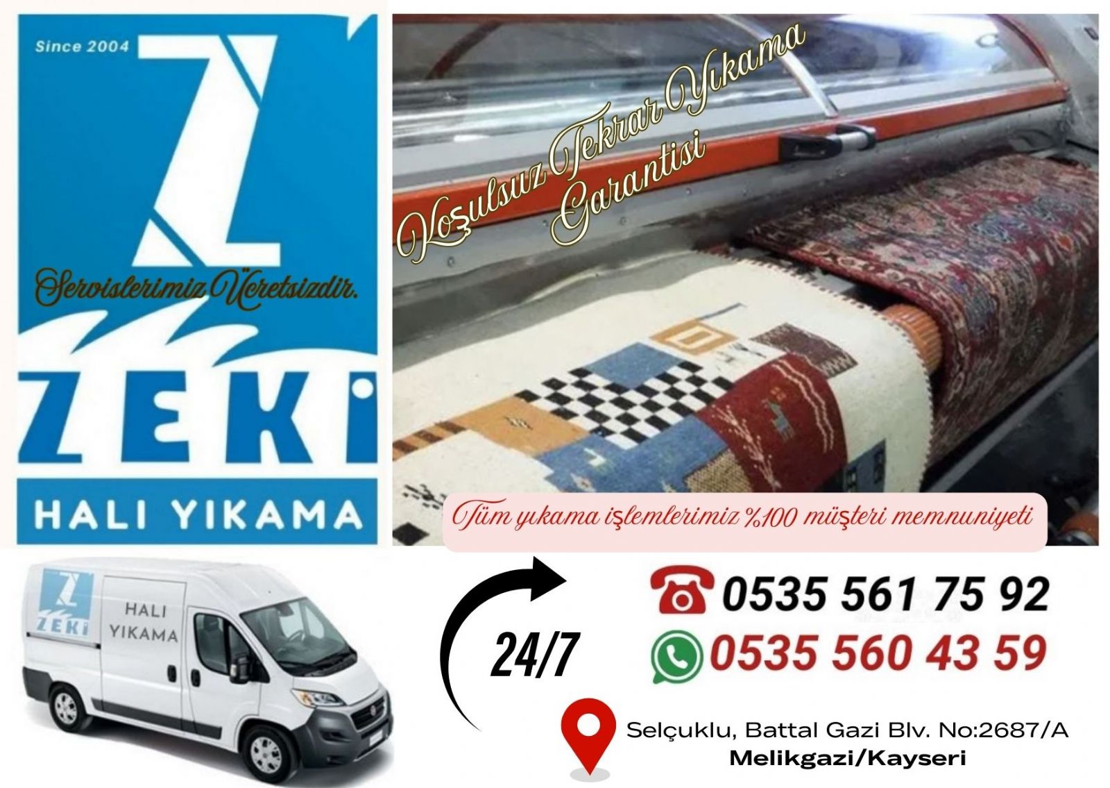 Mimarsinanşirintepe Mahallesi Halı Yıkama Fiyatları