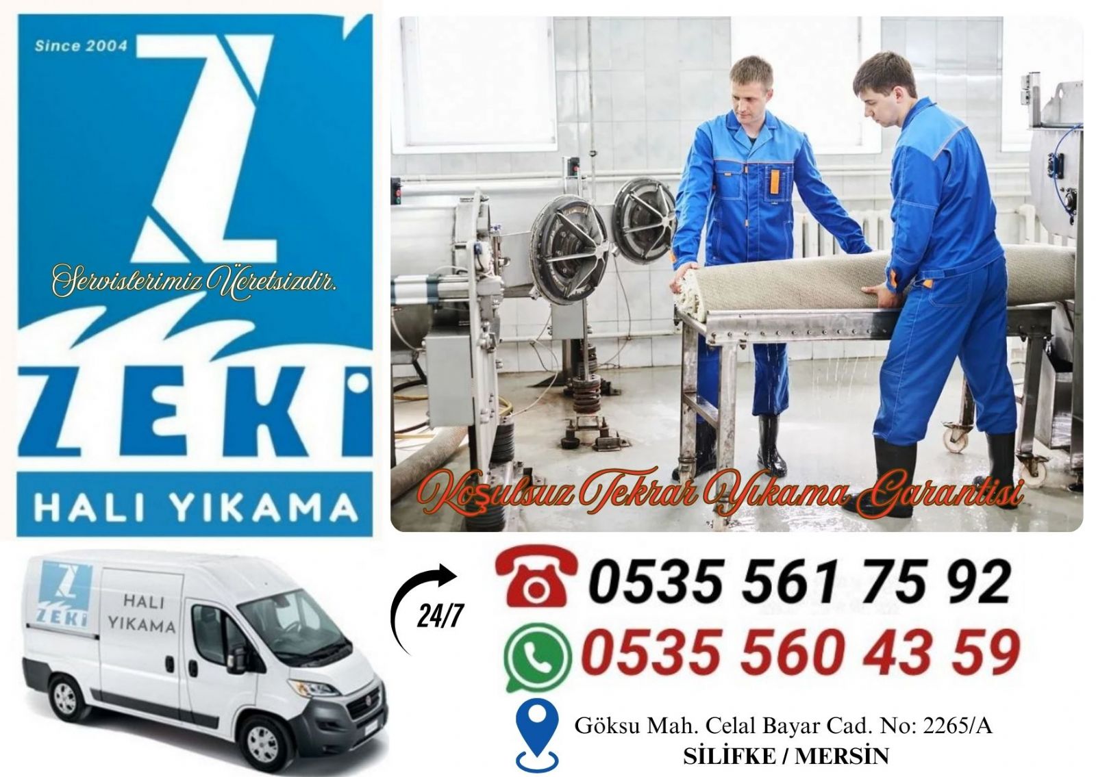 Silifke Halı Yıkama Fiyatları