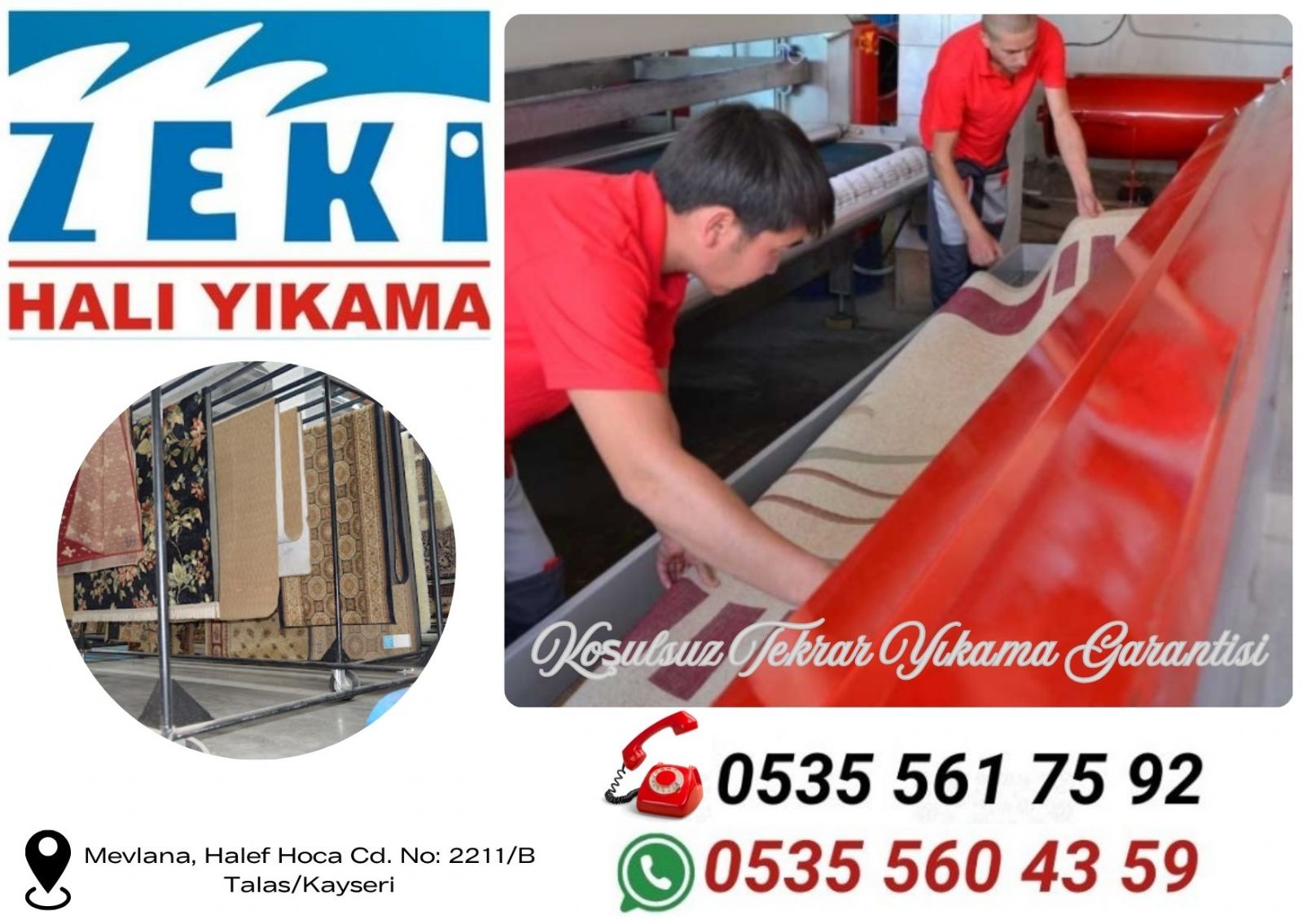 Talas Halı Yıkama Fiyatları