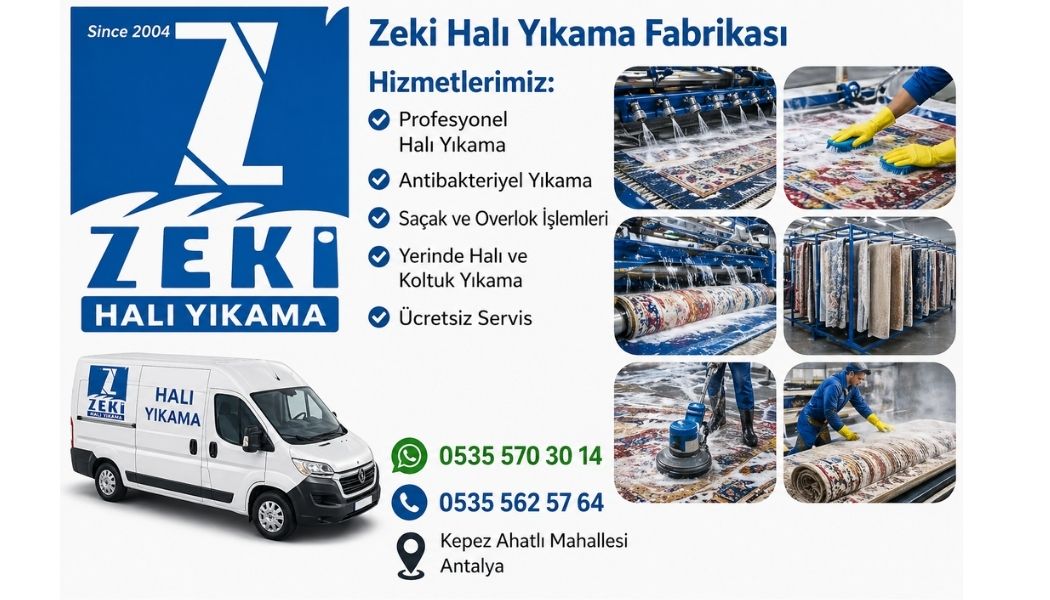 Kepez Ahatlı Mahallesi Halı Yıkama Rehberi