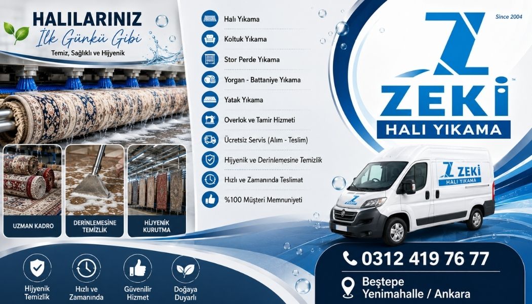 Beştepe Mahallesi Halı Yıkama Fiyatları