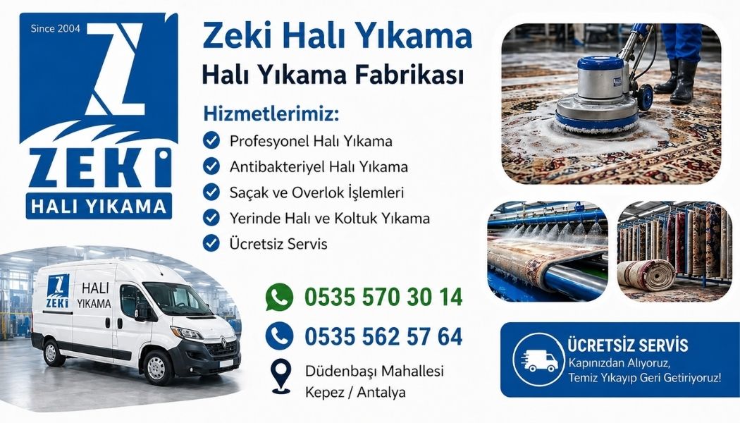 Kepez Düdenbaşı Mahallesi Halı Yıkama