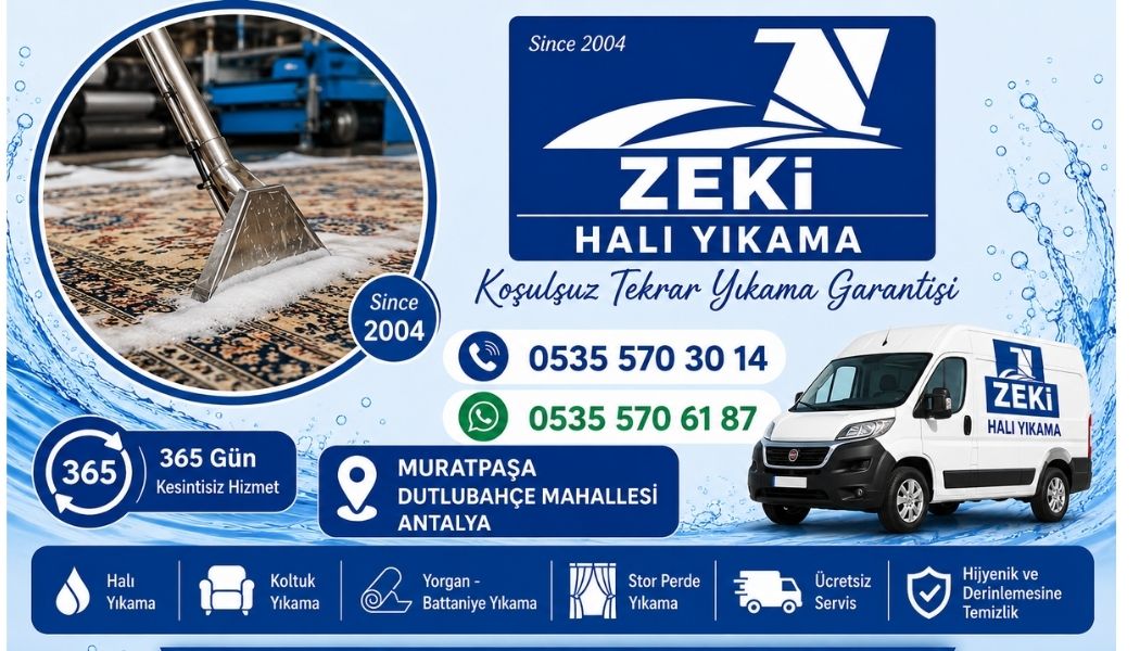 Muratpaşa Dutlubahçe Halı Yıkama: 2026 Güncel Fiyatlar & Profesyonel Rehber