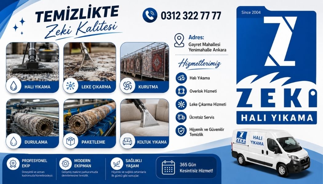 Gayret Mahallesi Halı Yıkama Fiyatları
