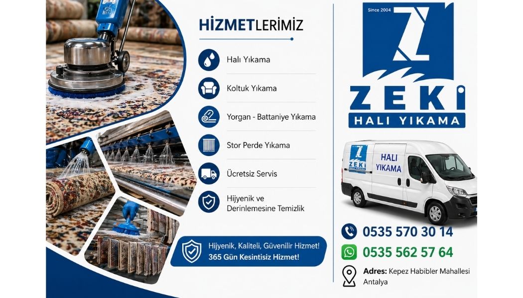 Kepez Habibler Mahallesi Halı Yıkama