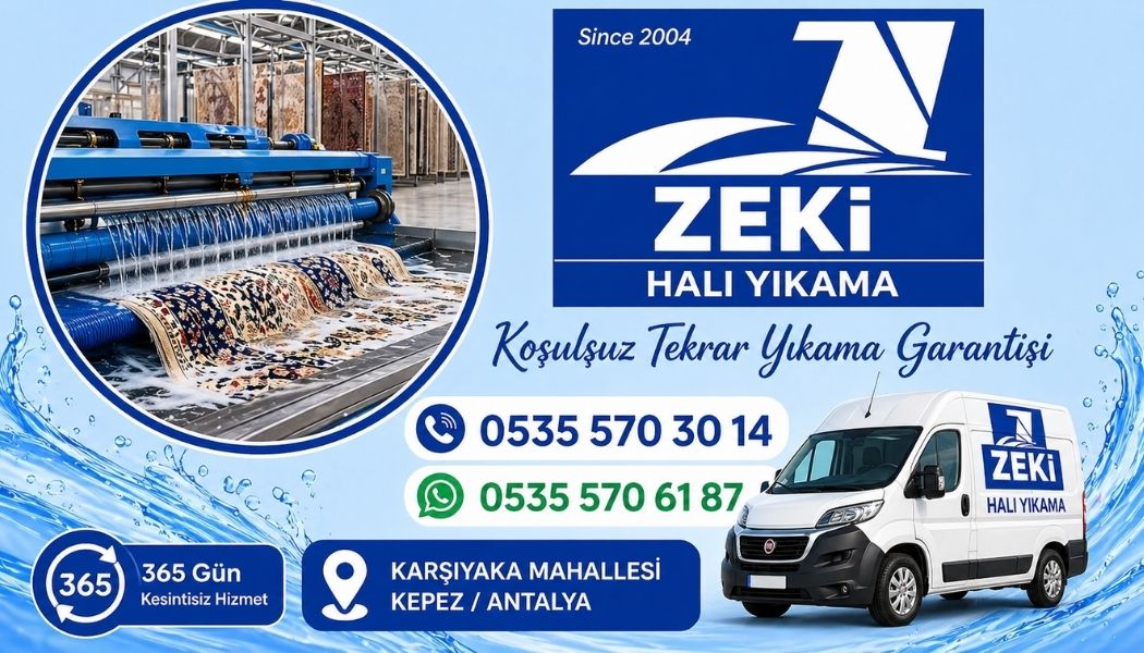 Kepez Karşıyaka Mahallesi Halı Yıkama