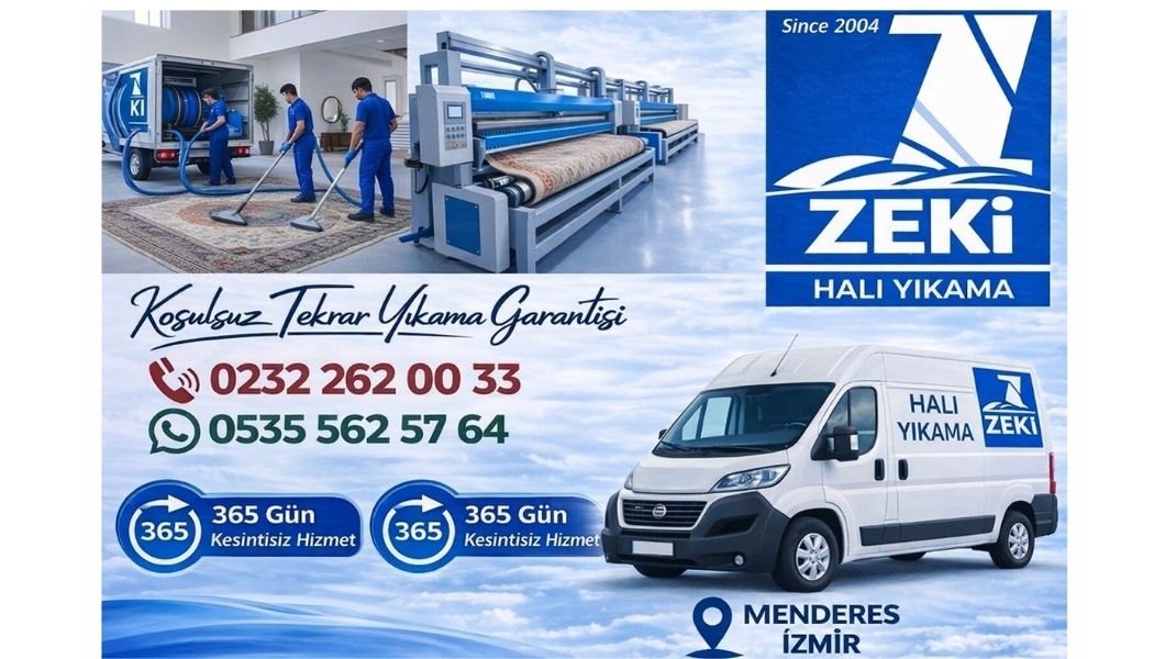 menderes halı yıkama