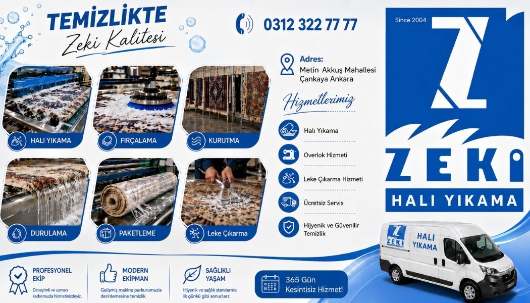 Metin Akkuş Mahallesi Halı Yıkama Fiyatları
