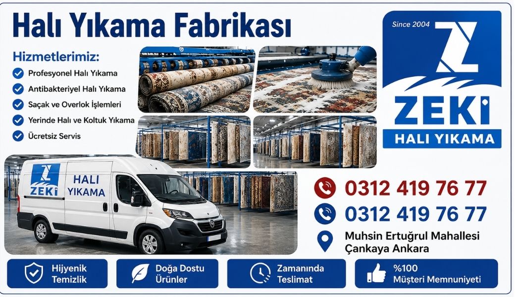 Muhsin Ertuğrul Mahallesi Halı Yıkama
