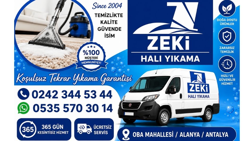 Alanya Oba Mahallesi Halı Yıkama