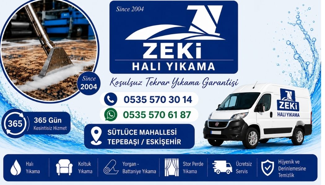 Tepebaşı Sütlüce Mahallesi Halı Yıkama Hizmeti