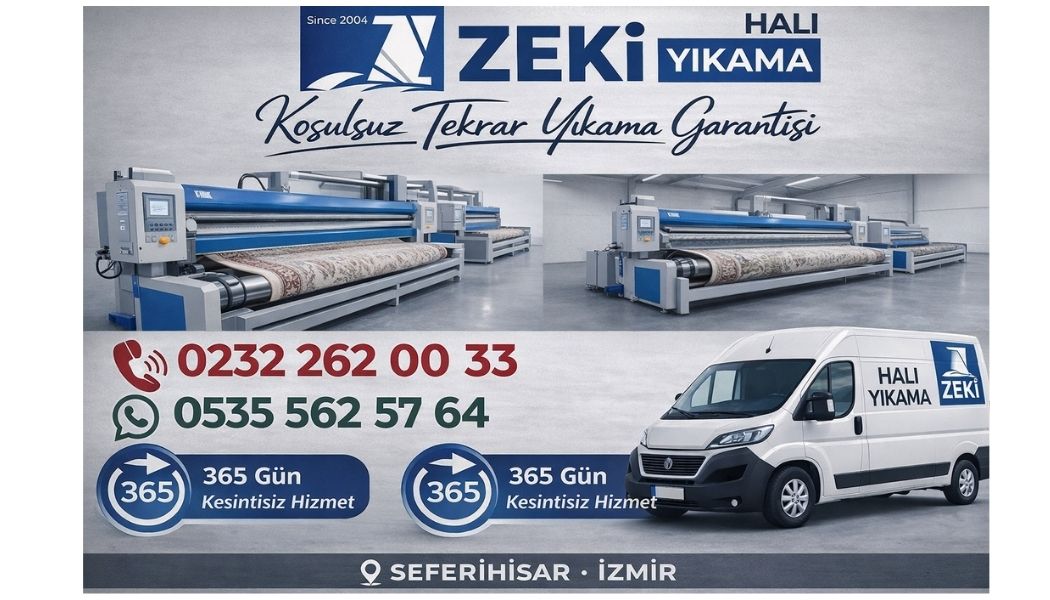 seferihisar halı yıkama