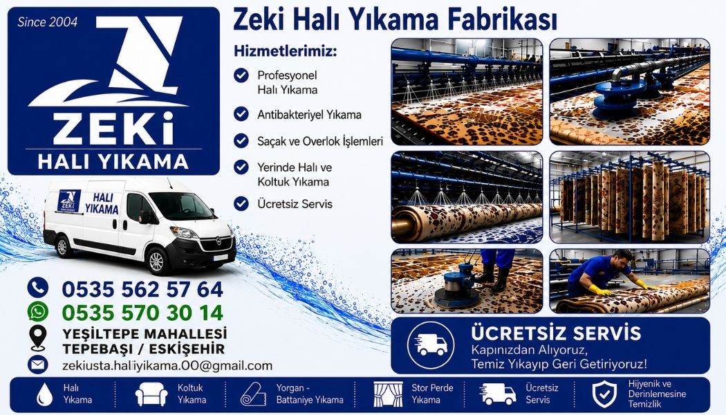 Tepebaşı Yeşiltepe Mahallesi Halı Yıkama Hizmeti
