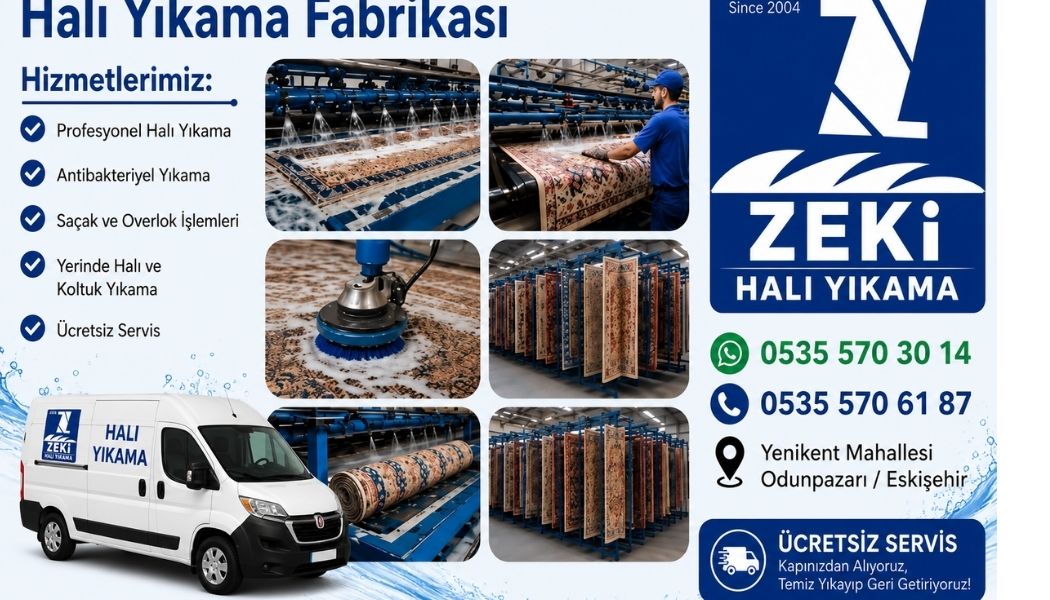 Odunpazarı Yenikent Mahallesi Halı Yıkama Rehberi 2026