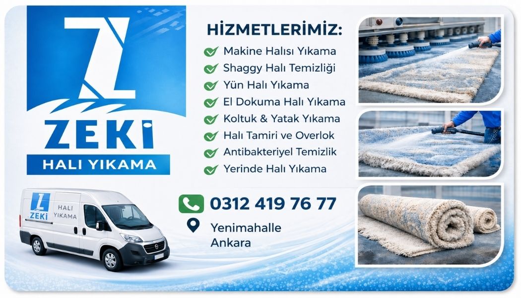 yenimahalle halı yıkama